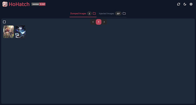 HoHatch Application Screenshot